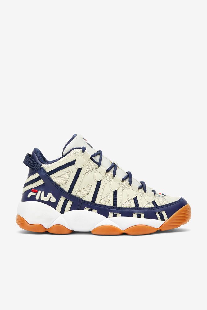 Fila Tenisky Panske Stackhouse Spaghetti Biele - HMVUW6980